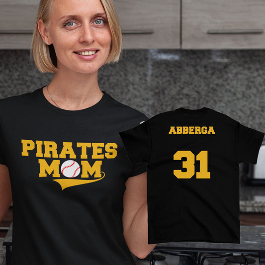 baseball mom shirt with team name