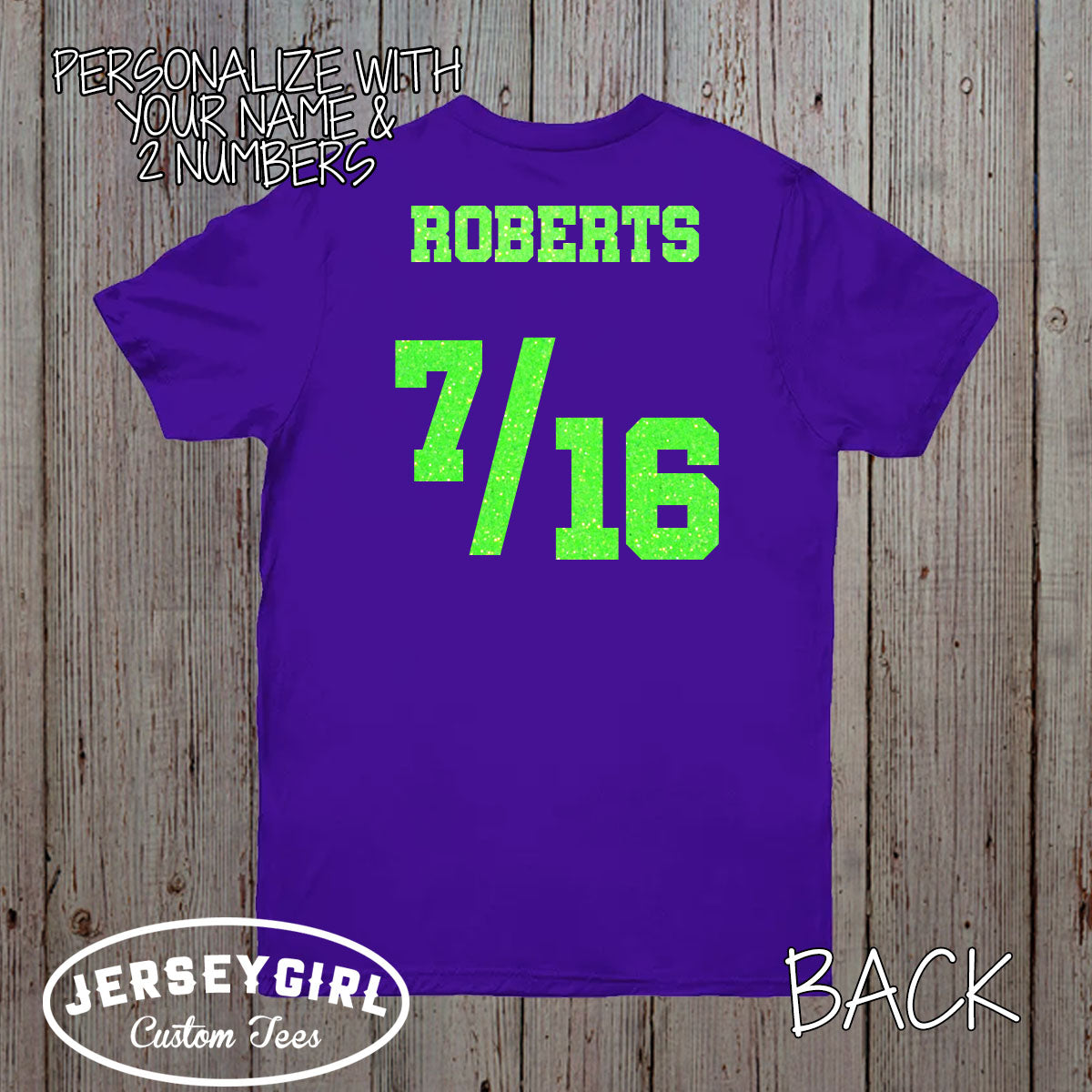 baseball mom shirt with two numbers