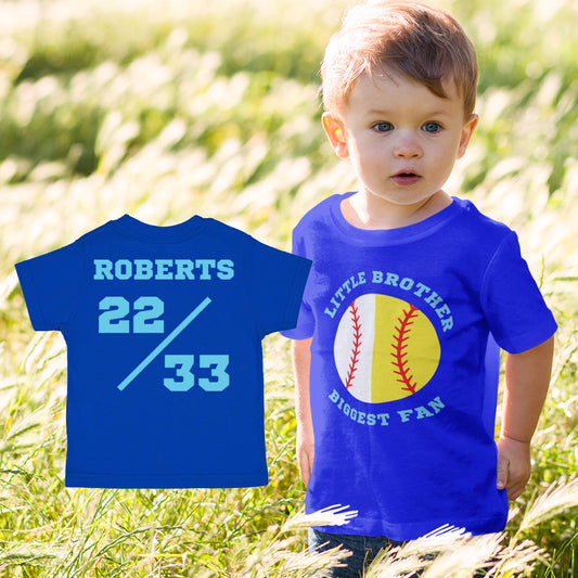 baseball and softball brother shirt