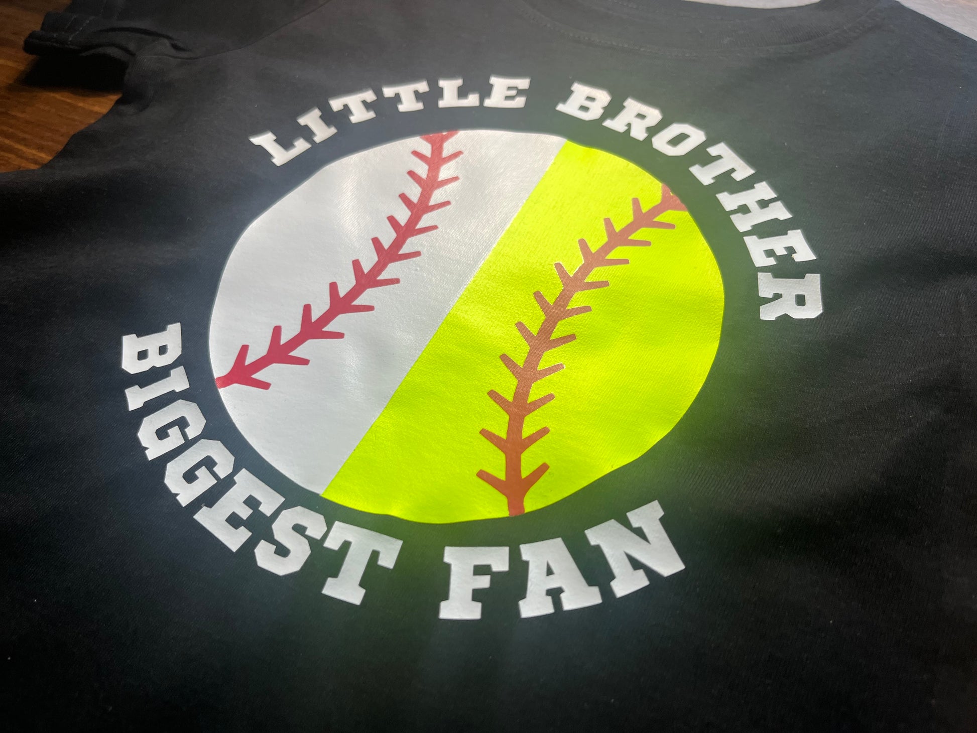 baseball and softball brother shirt