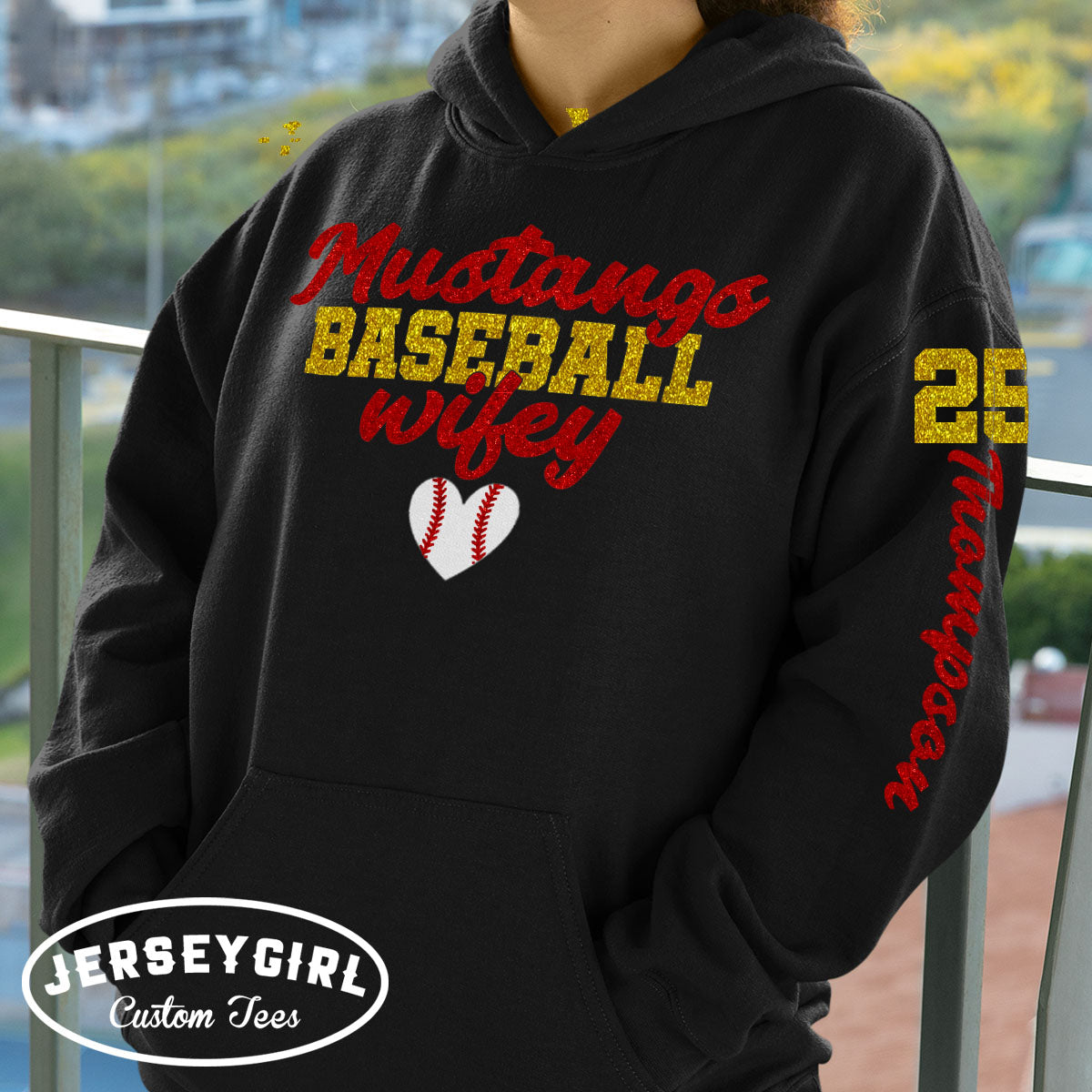 baseball wifey sweatshirt