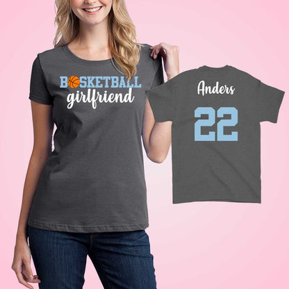 custom basketball girlfriend shirt