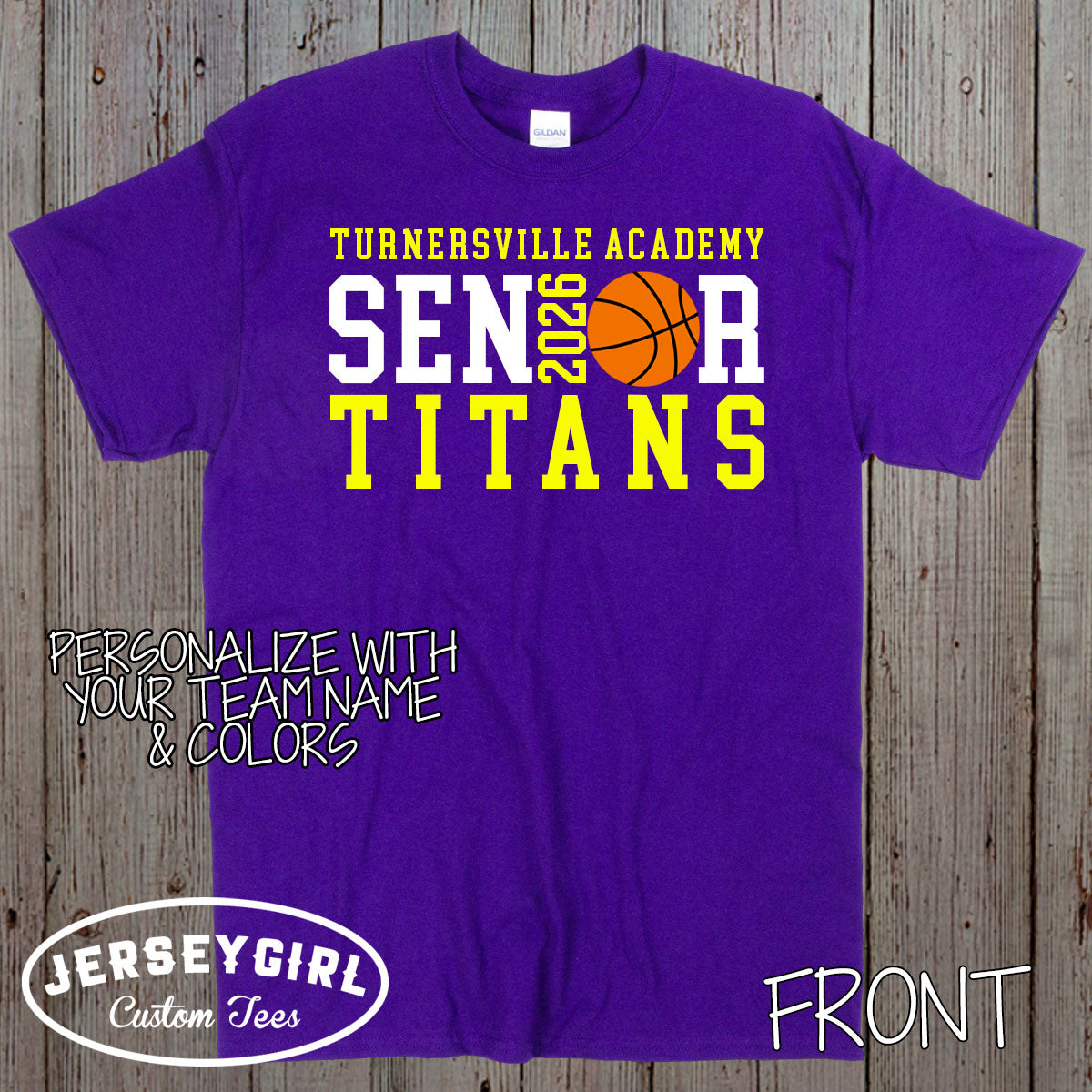 personalized basketball senior shirts