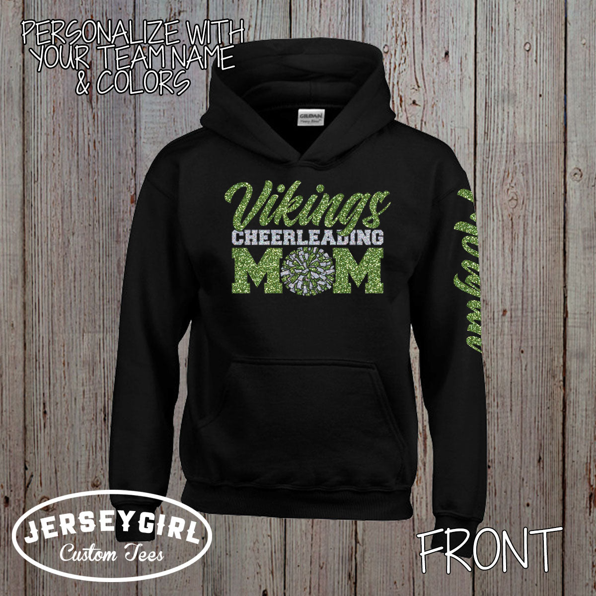 custom cheerleading mom sweatshirt