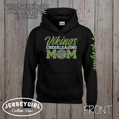 custom cheerleading mom sweatshirt