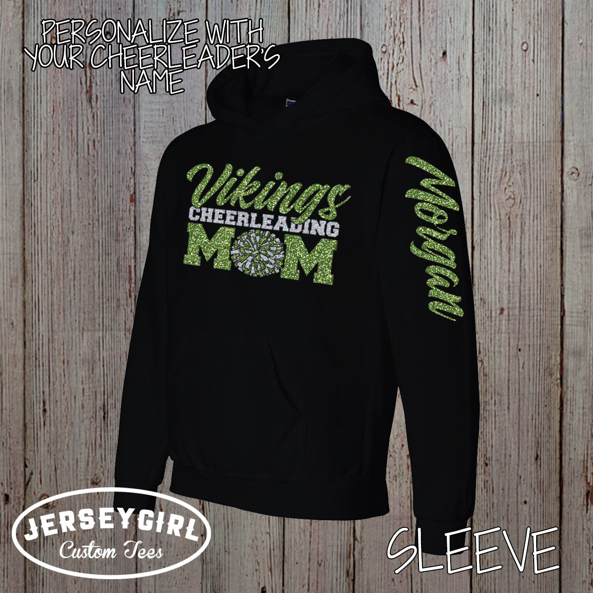 custom cheerleading mom sweatshirt