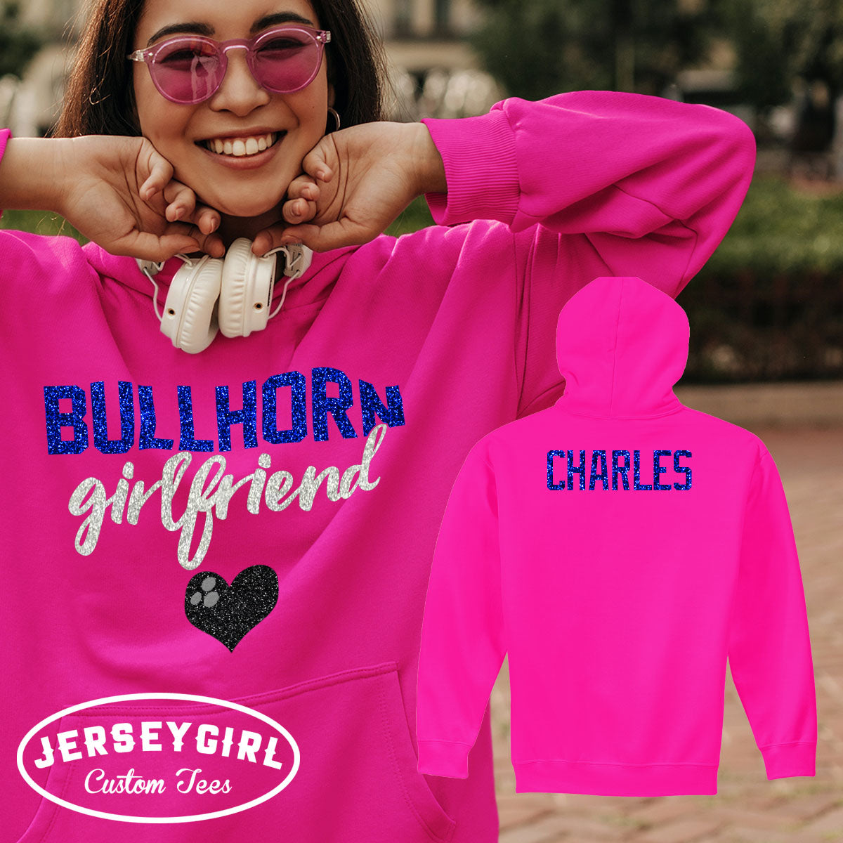 bowling girlfriend hoodie