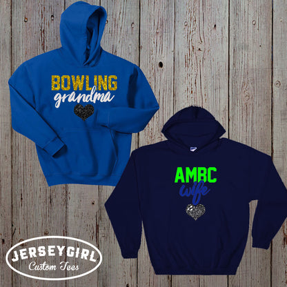 bowling girlfriend hoodie