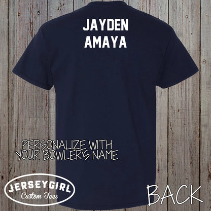 custom bowling mom shirt