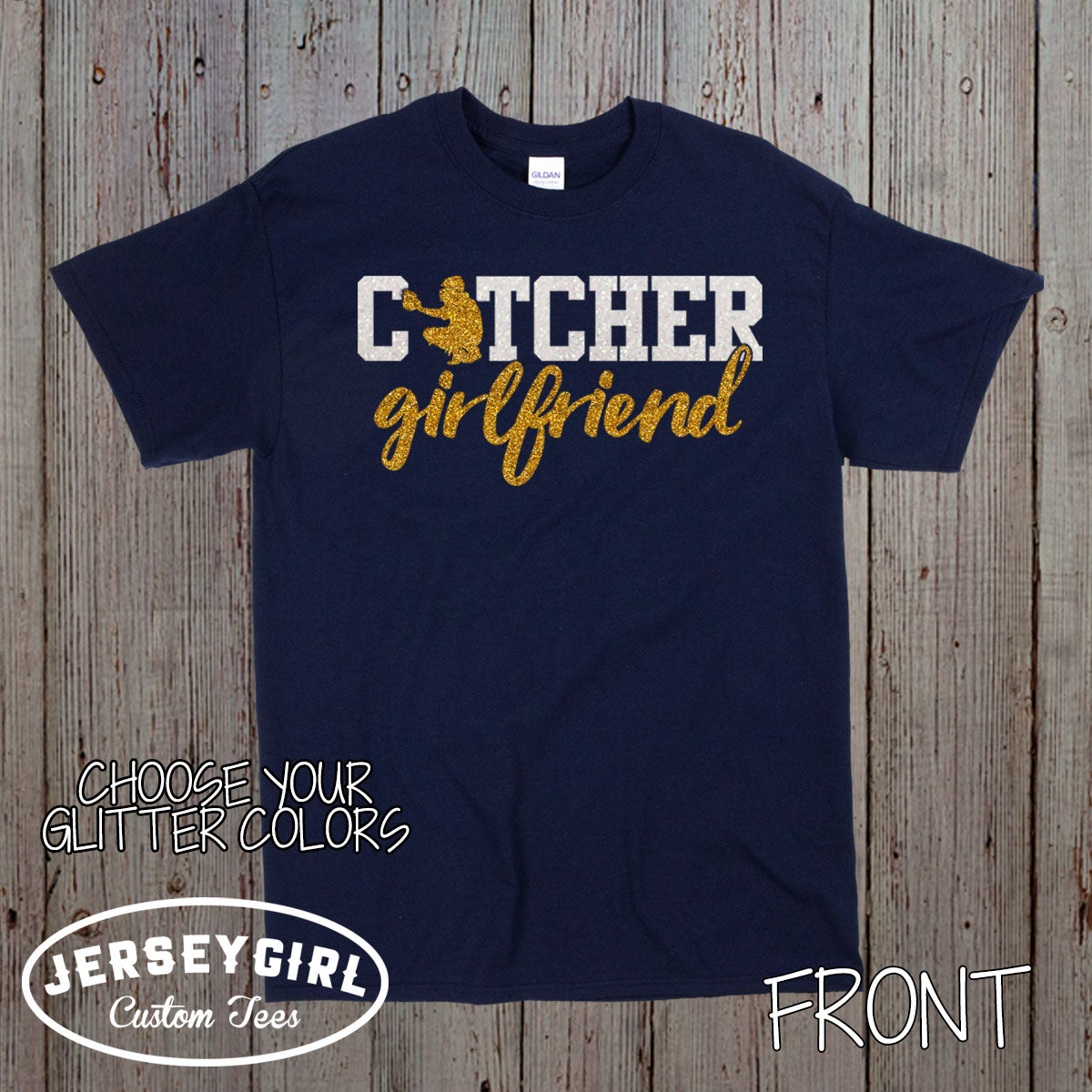 baseball catcher girlfriend shirt