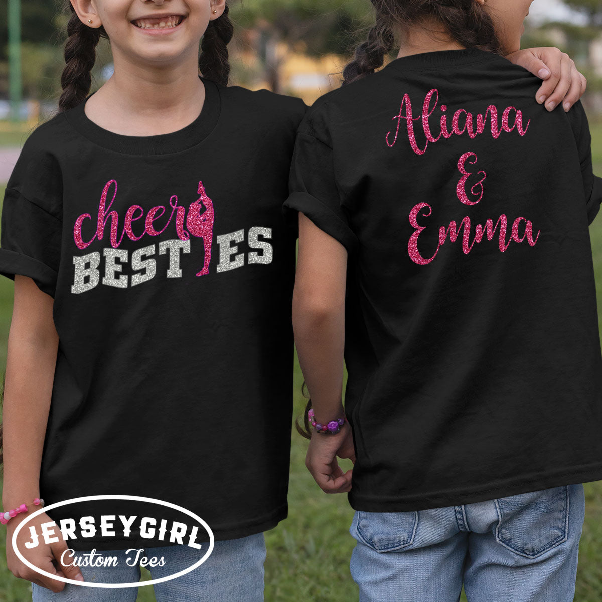 custom cheer besties shirt