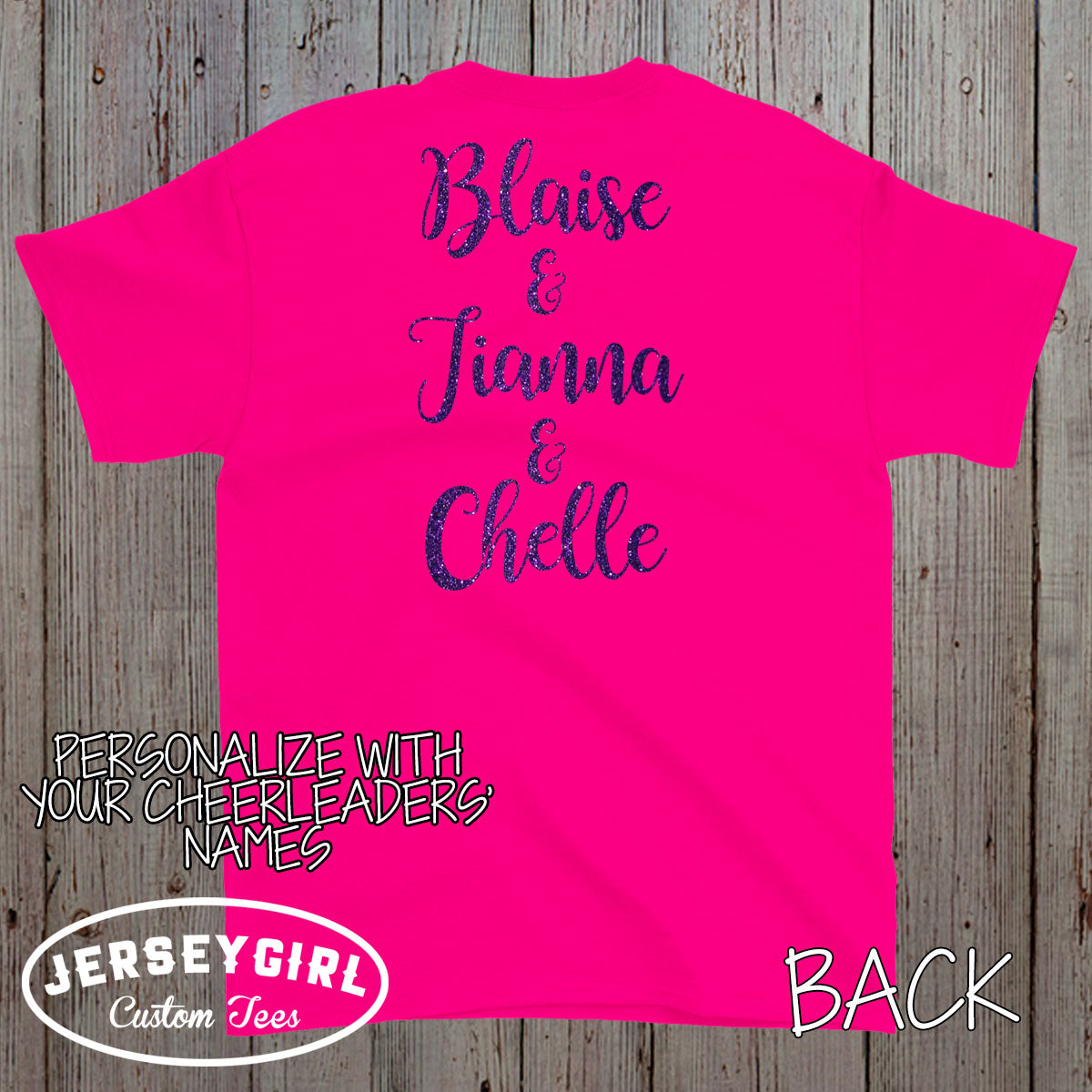 custom cheer besties shirt