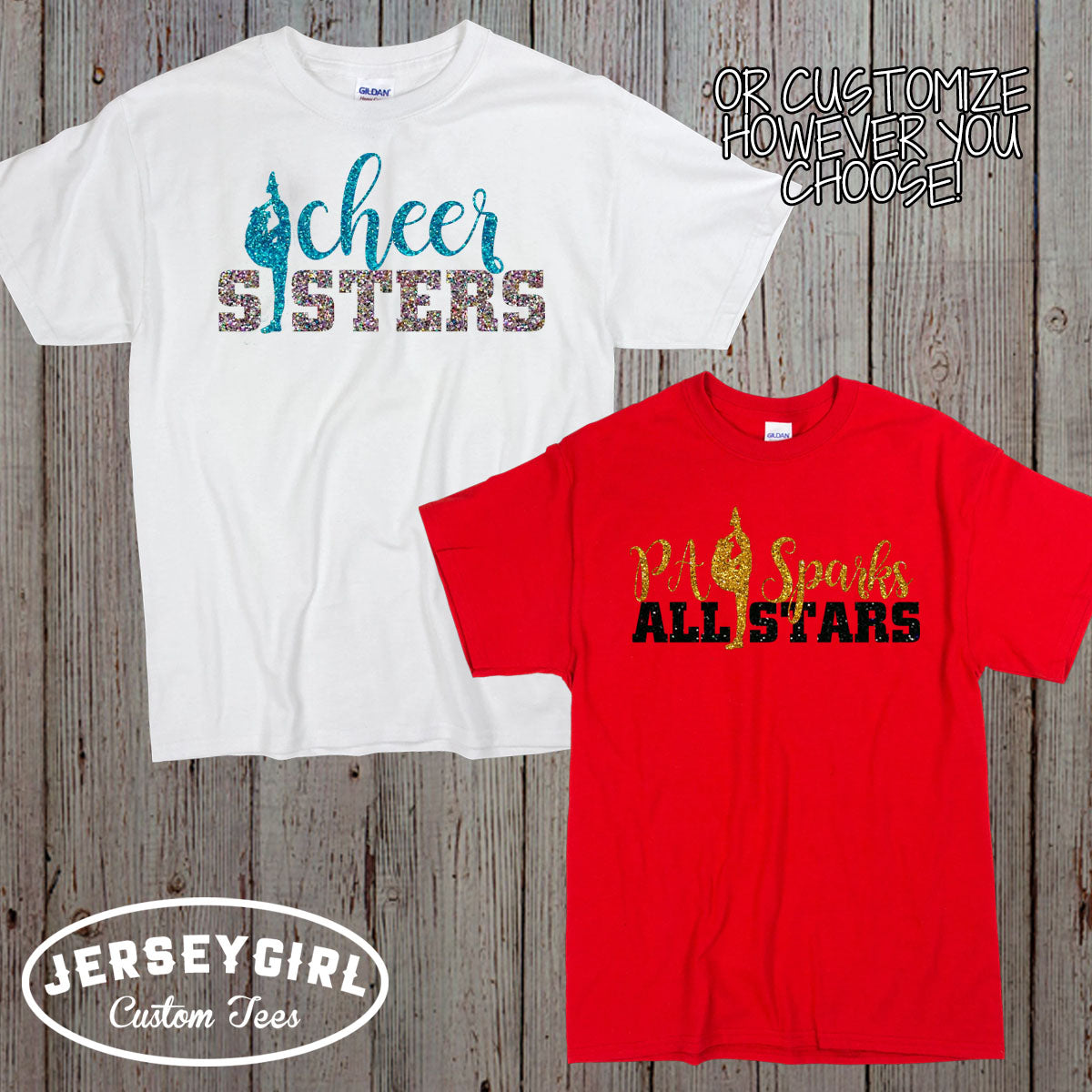 custom cheer besties shirt