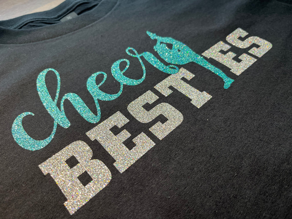 custom cheer besties shirts