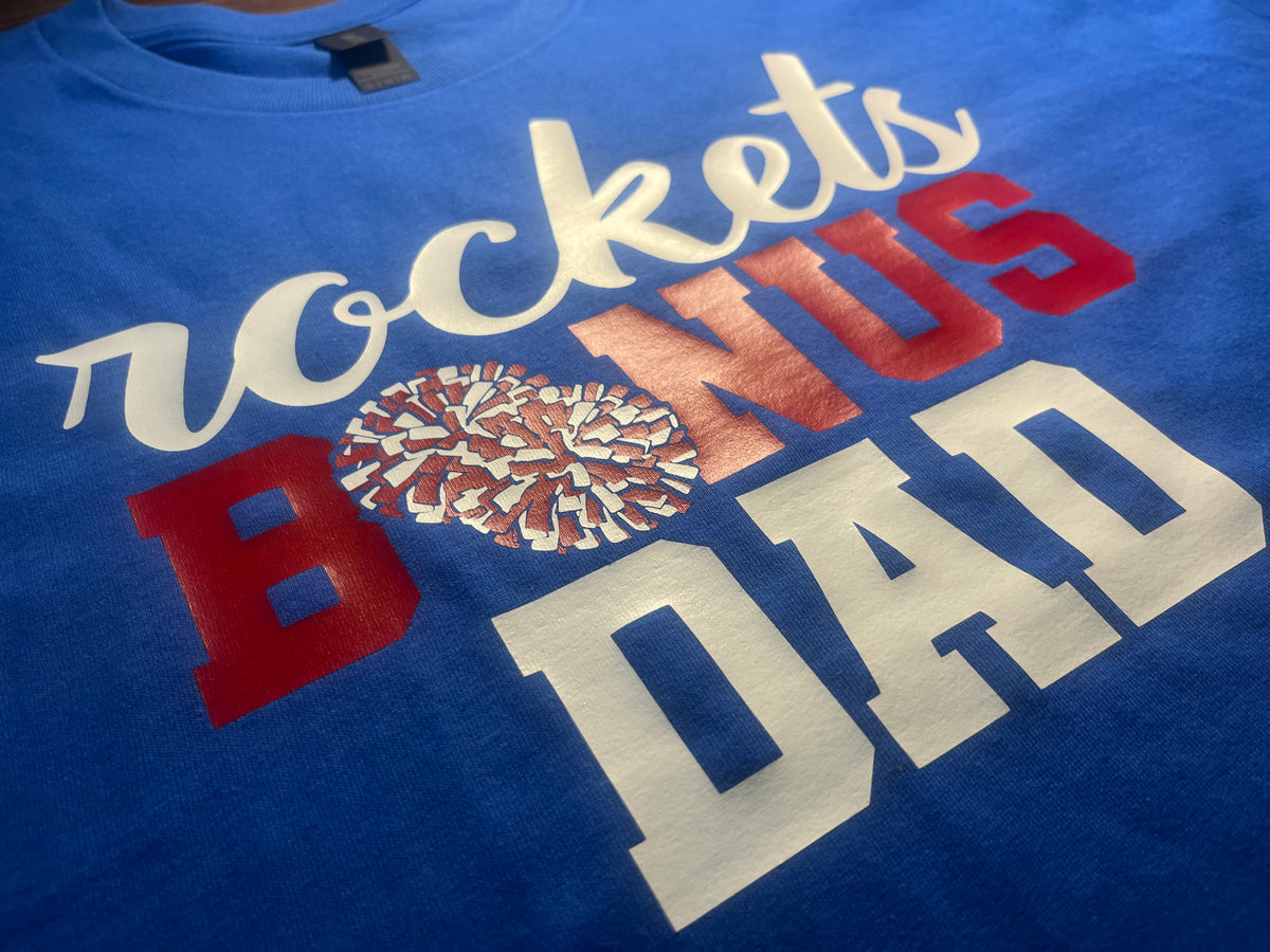 custom cheer bonus dad shirt 