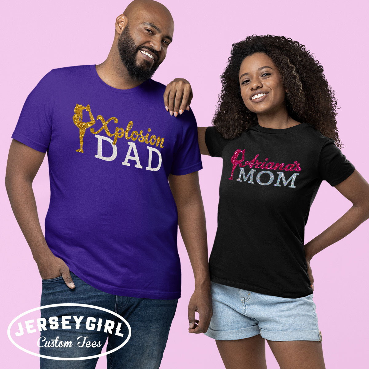 custom cheerleader parent shirts