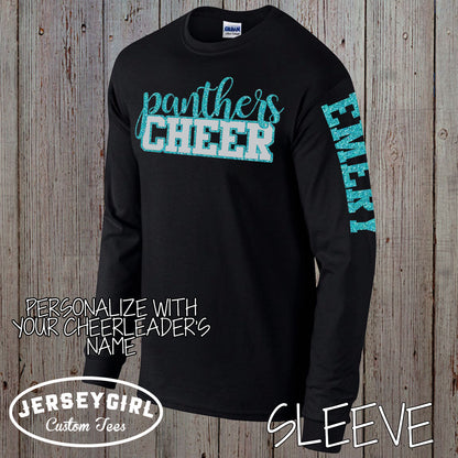 custom long sleeve cheer shirts