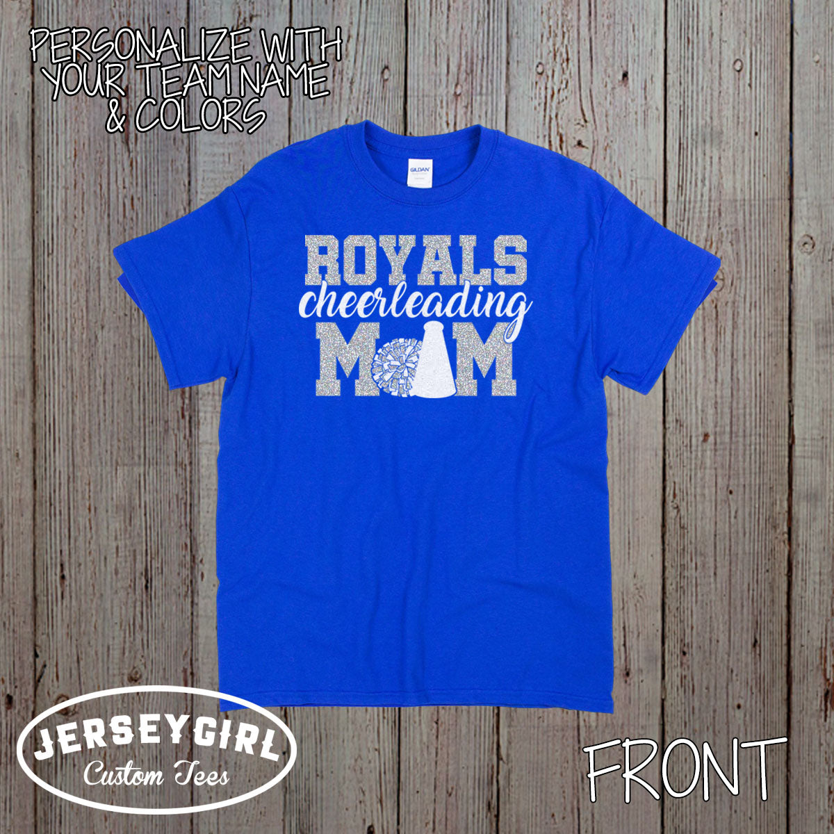 megaphone cheer mom shirt