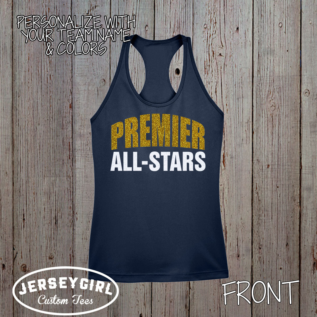 custom cheer practice tank top 