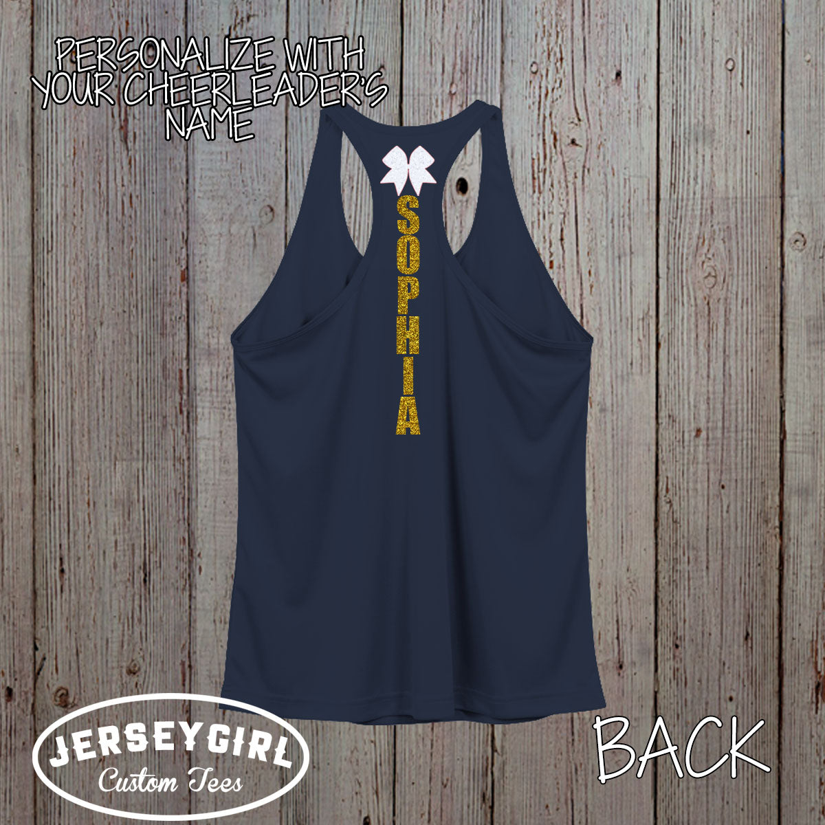 custom cheer practice tank top 