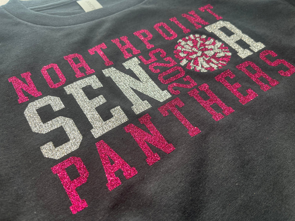 custom senior cheer shirt