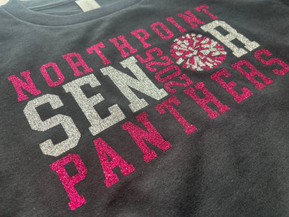 custom senior cheer shirt