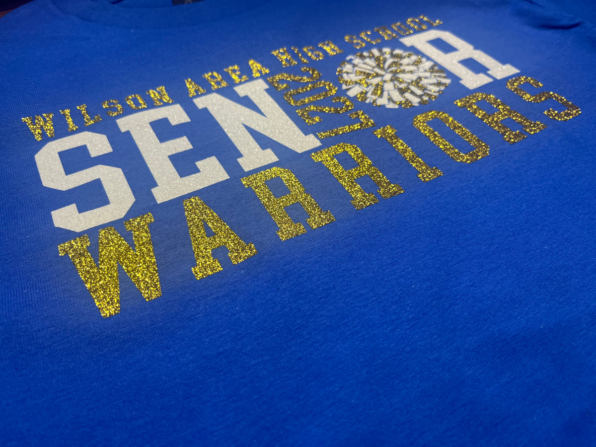 custom senior cheer shirts