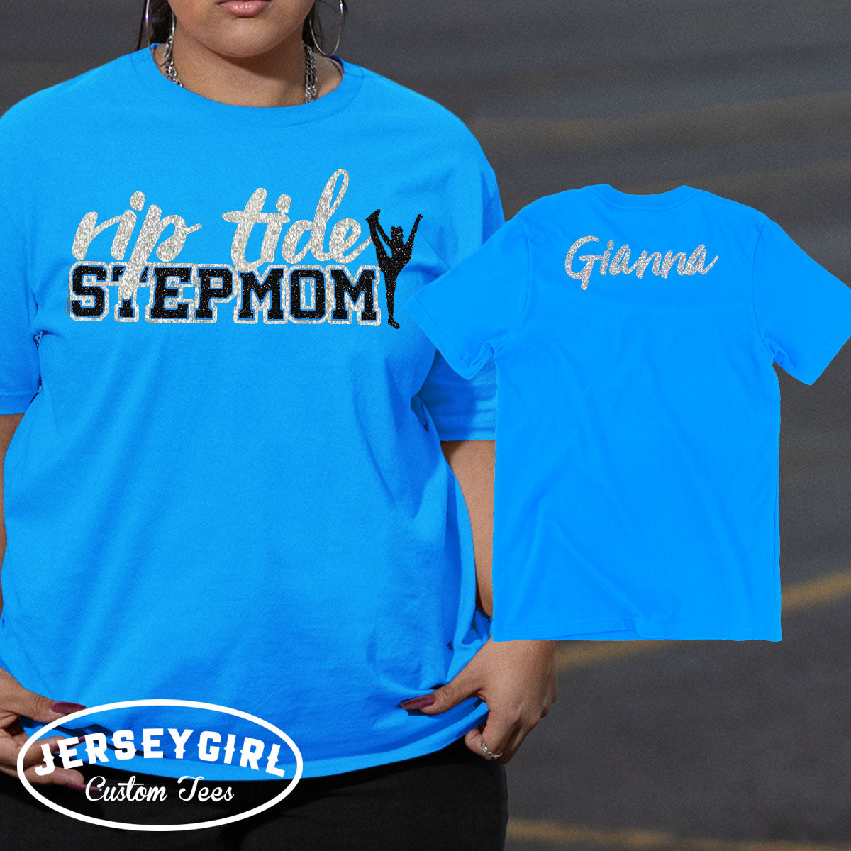 custom cheer stepmom shirt