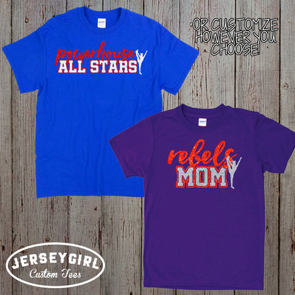 custom cheer stepmom shirt