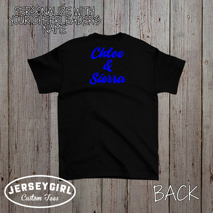 all-star cheer dad shirt with name