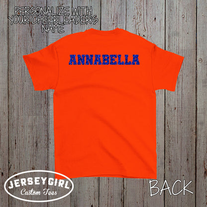 personalized cheerleading mom shirt