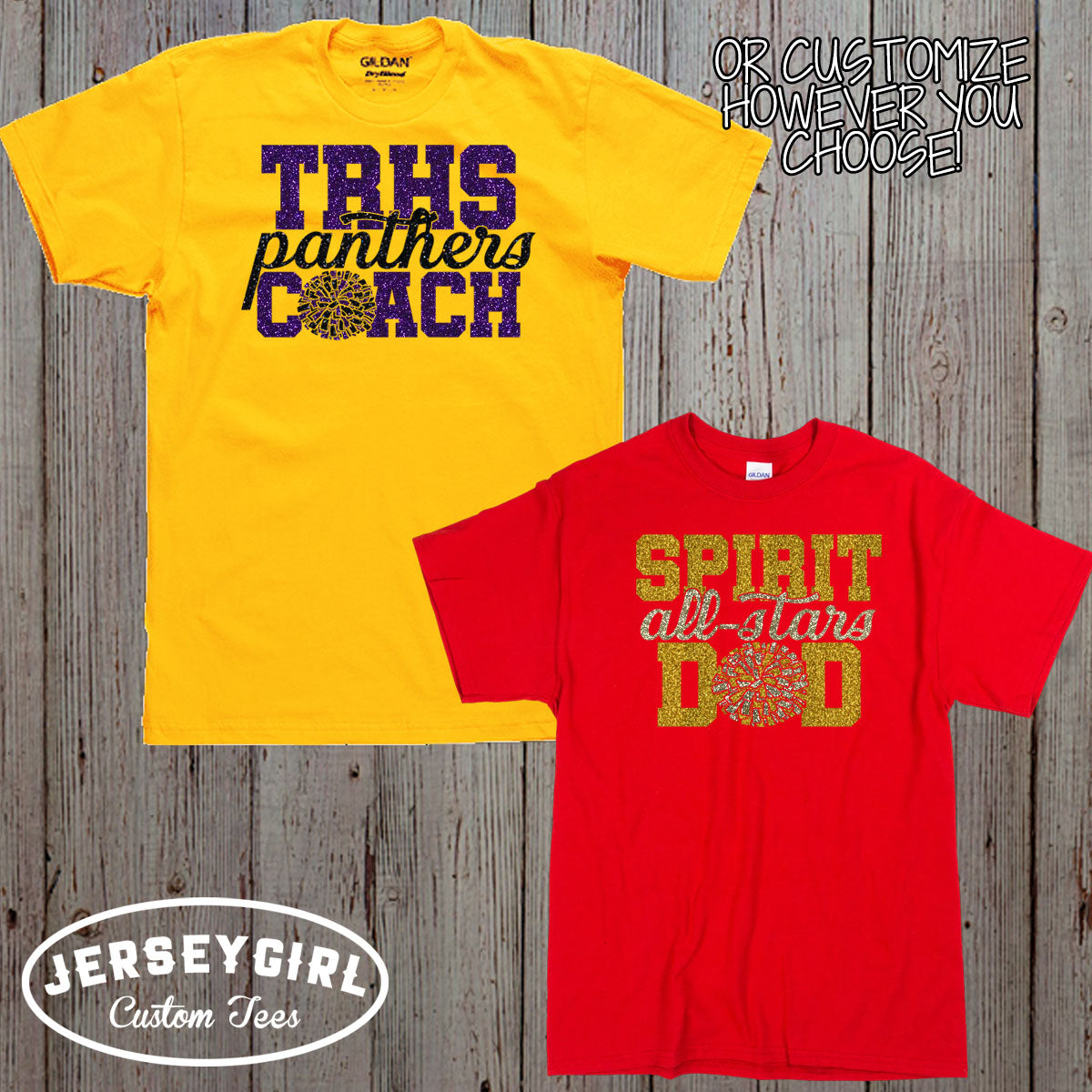 personalized cheerleading mom shirt