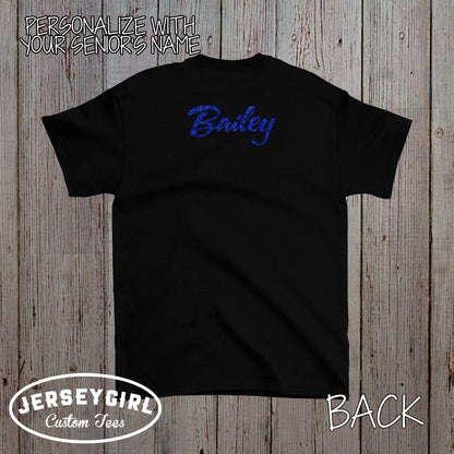 glitter Class of 2026 shirts