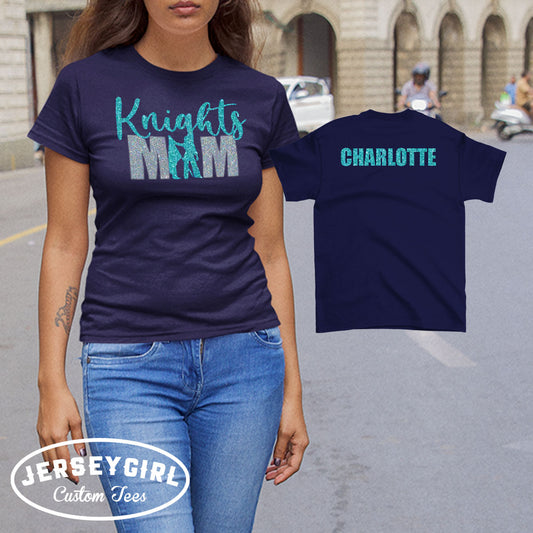 personalized color guard mom shirt