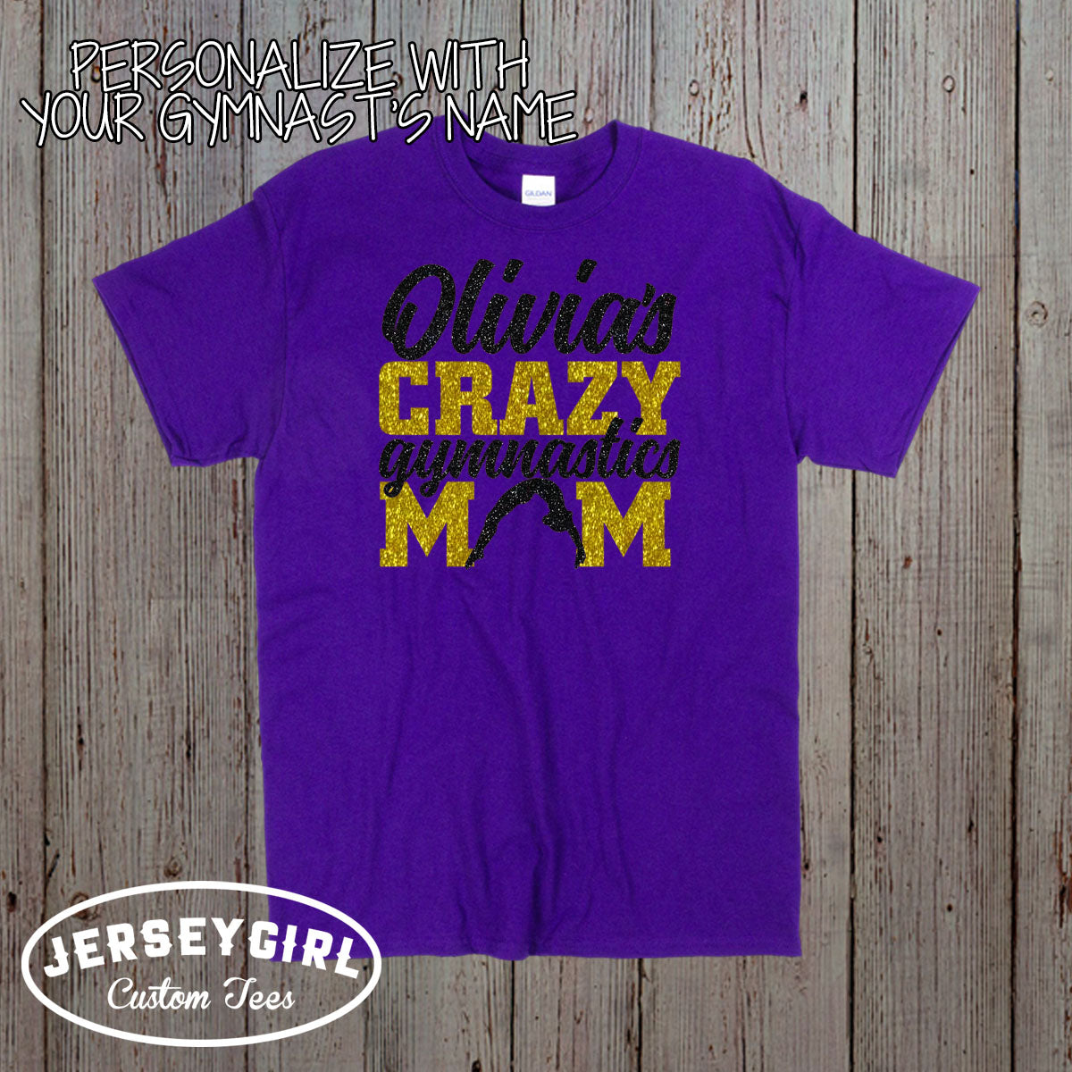 crazy gymnastics mom shirt