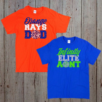 custom all-star cheer mom shirt