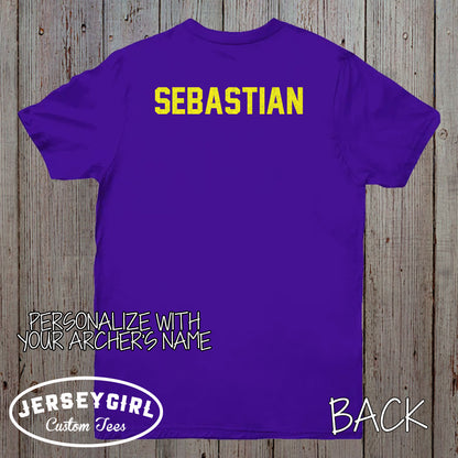 Personalized Archery Mom Shirt