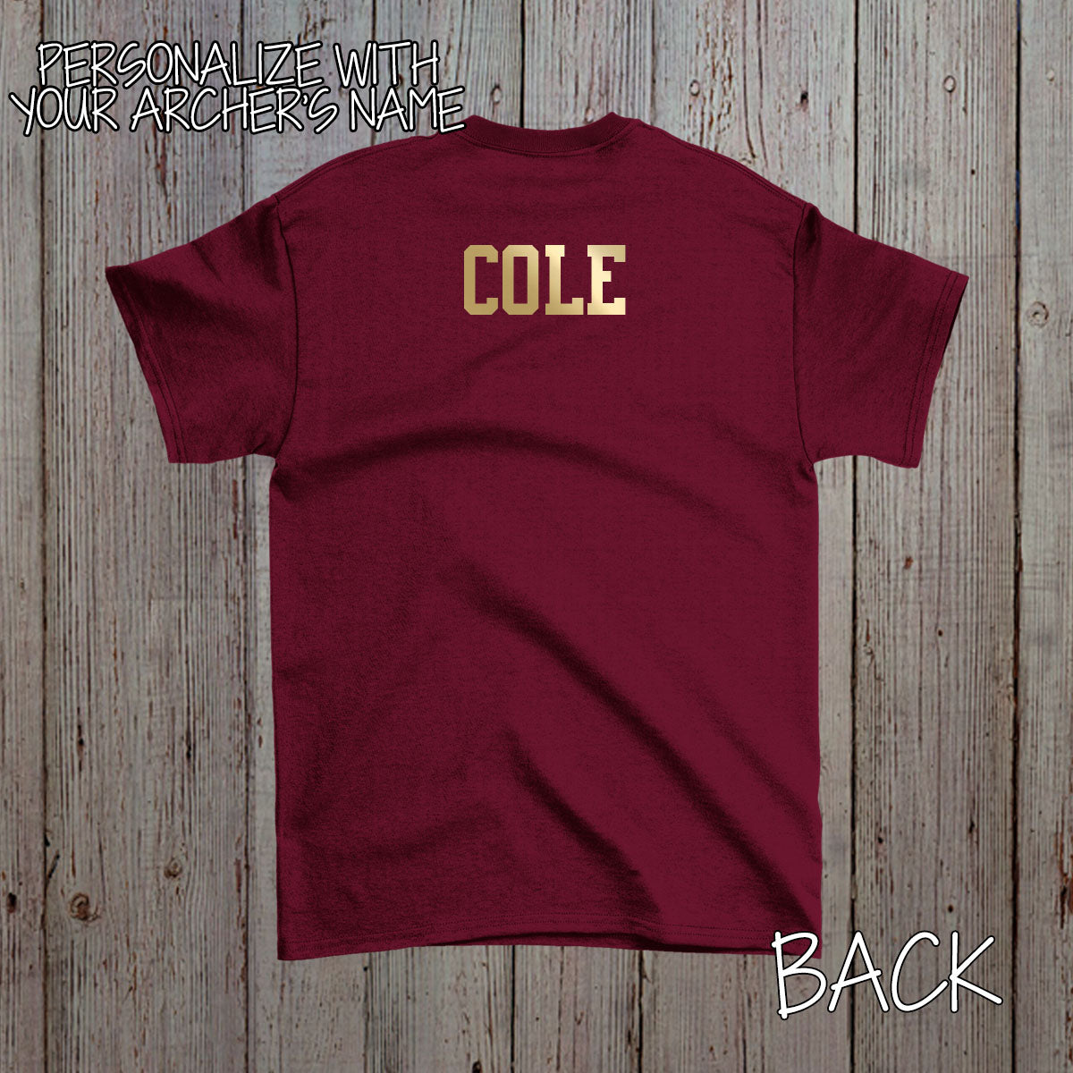 custom archery team shirts