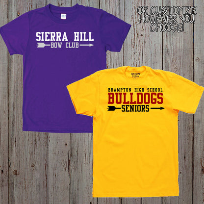 custom archery team shirts
