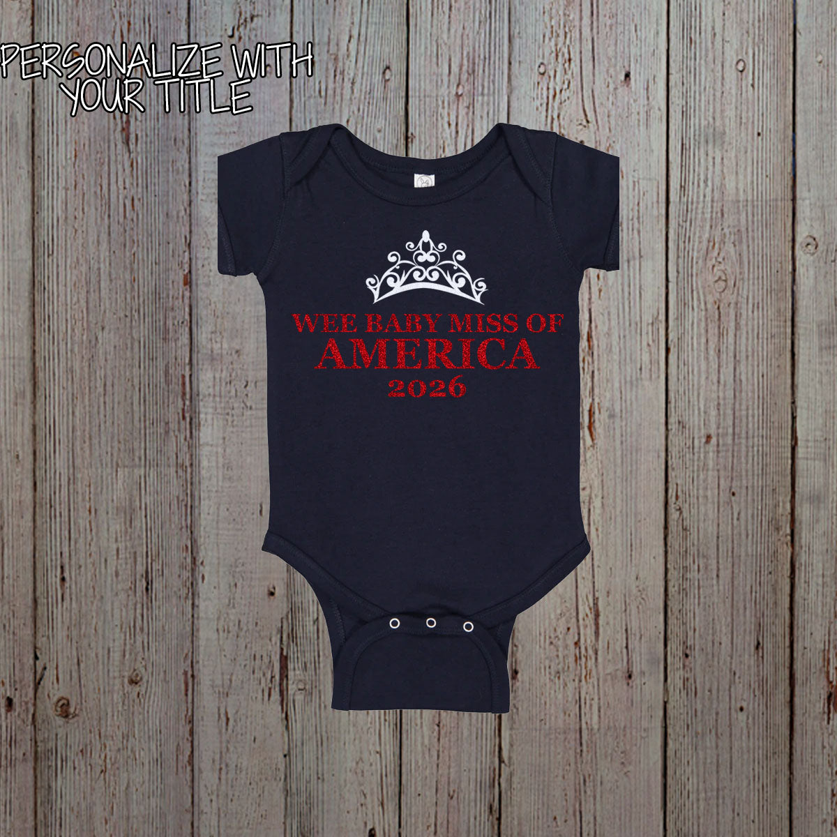 baby pageant title shirts