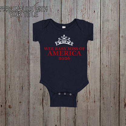 baby pageant title shirts