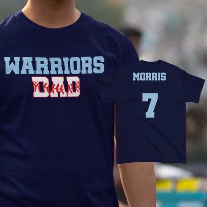 custom baseball dad shirt