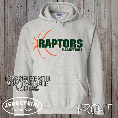 custom basketball team hoodies