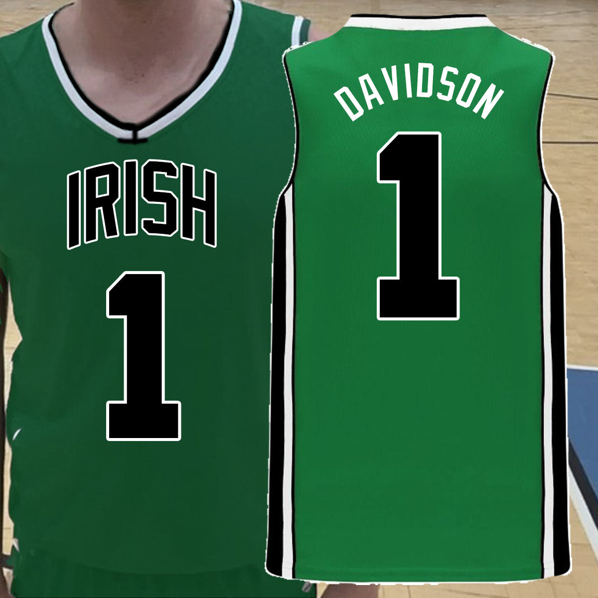 custom Boston basketball jersey