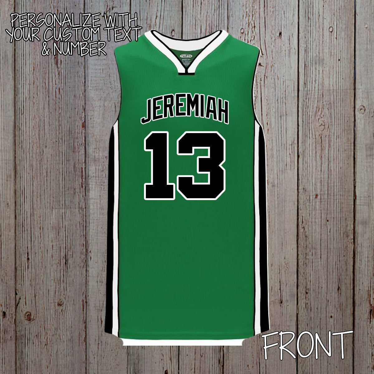 custom Boston basketball jersey