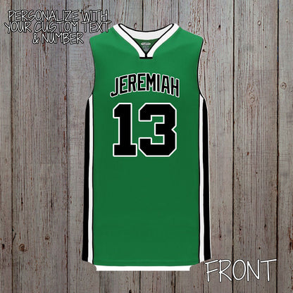 custom Boston basketball jersey