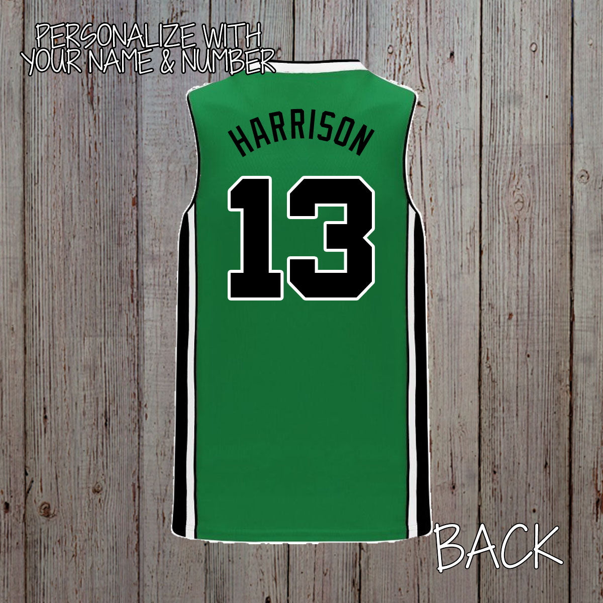 custom Boston basketball jersey