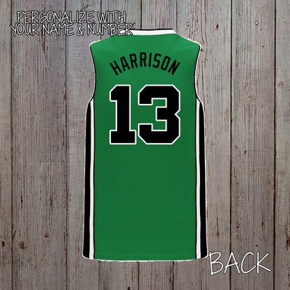 custom Boston basketball jersey