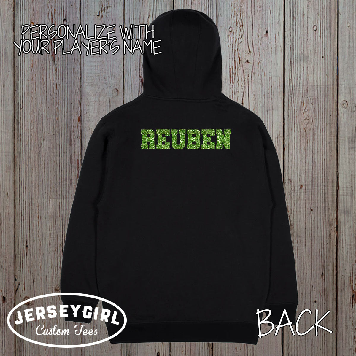 glitter bowling mom hoodie