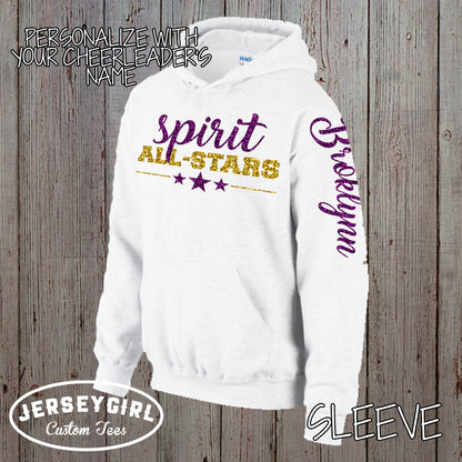 custom all-star cheer sweatshirt